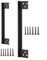 PETSTIBLE Door Latch Guard Plate, Outswing Door Security Protector, Door Latch Shield(A)