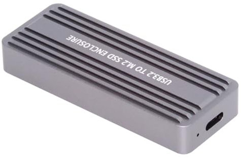 Cablecc 20Gbps USB4 Type-C USB3.2 to M.2 NVME M-Key NGFF SATA SSD PCBA Enclosure 2242/2230mm Adapter RTL9220 Chipset