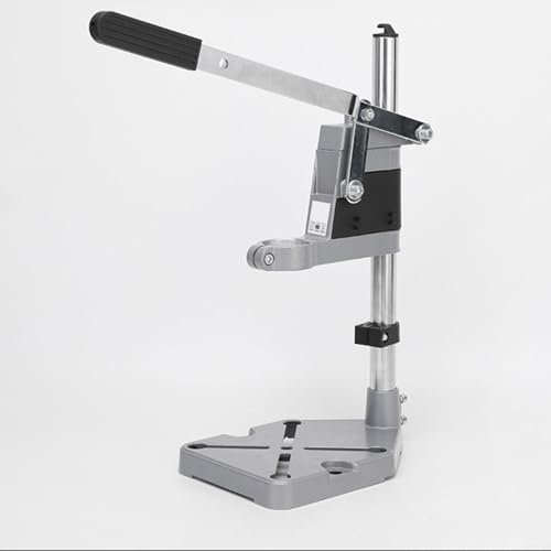 Bench Drill Press Stand, Bench Top Rotary Tool Clamp Stand, Tool Holder Electric Grinder Accessories Benchtop Drill Table, for Assisting Drilling in Home or Store