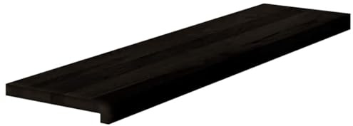 vidaXL Treppenstufen 12 STK. Braun-Schwarz 100x30x2 cm Massivholz Eiche