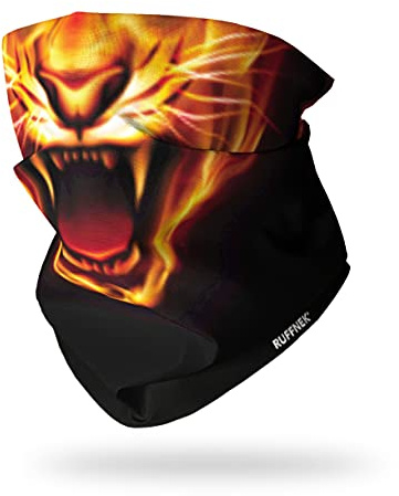 Ruffnek CAT FACE, NECK GAITER, HEAD SCARF (Helmet liner), BIKER/SKI MASK Multifunctional scarf/snood - ONE SIZE for MEN, WOMEN & CHILDREN