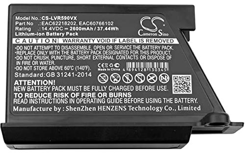 Akku für Staubsauger-Roboter LG VR6171LVM, 14,4V, Li-Ion