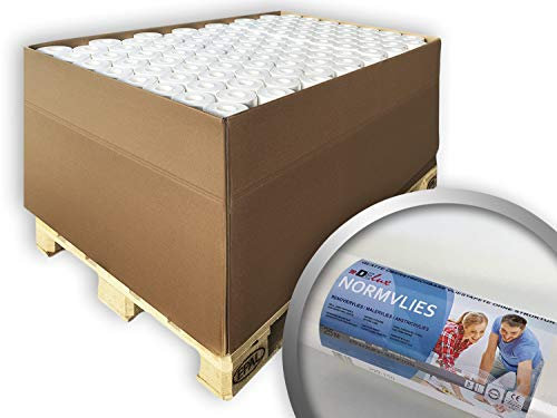 Renoviervlies NORMVLIES 150 g Malervlies Anstrich-Vlies glatte überstreichbare Vliestapete weiß | 1 Palette FSC® MIX CREDIT Nr. TSUD-COC-001718-KR