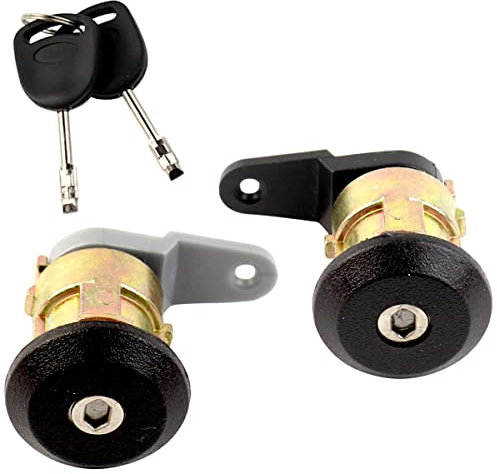 STARKIT PERFORMANCE 2 serrature portiera compatibili per Fiesta, Ka, Escort, Courrier (1995-2008) anteriore sinistro e destro | Barilotto portiera con chiavi duplicate | 96FGA22050CGPAR