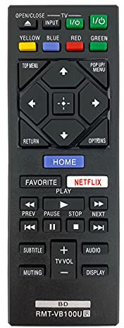 Aurabeam Ersatz Fernbedienung kompatibel mit Sony BDP-S5500 DVD Player