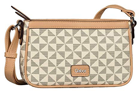 Gabor bags , BARINA, Damen, Umhängetasche, S, weiß, 4,5x23x14cm