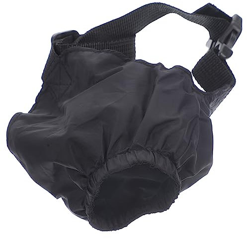 POPETPOP 1pièce Masque pour Yeux De Chien Masque Anti-Excitation Léger pour Animaux De Compagnie Soulage Le Stress Et Facilite Le Toilettage Noir