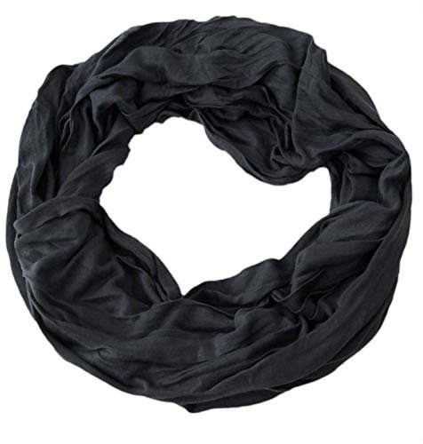 Niklarson Loop Schal Tuch dunkelgrau Rundschal 160x45cm unisex Schlauch T7036
