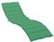 vidaXL Coussin de Chaise Longue, Coussin de Bain de Soleil, Coussins de Transat, Coussin pour Chaise de Jardin Patio Extérieur Arrière-Cour, Vert 200x50x3 cm Tissu Oxford
