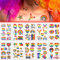 10 Sheets LGBT Gay Pride Temporary Tattoos Waterproof Rainbow Tattoos Stickers for Gay Pride Day Women Men LGBT Pride Parades Celebrations Festival Party Supplies