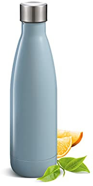 Tescoma Bottiglia Constant Pastel 0.6 l, Acciaio Inox, Blu, 600 ml