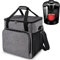 BAGLHER Coffee Maker Travel Bag Compatible with Keurig K-Classic、Keurig K-Elite、Keurig K-Compact or Other Accessories, Portable Coffee Maker Case with Shoulder Strap for Travel, Grey