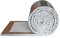 GOONSDS Keramikfaser-Isolierblech-Brandschutzdecke - Einseitige Aluminiumfolie Für Öfen, Öfen, Öfen, Feuer,30mmx610mmx1000mm
