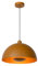 LUCIDE SIEMON - Pendelleuchten - Ø 40 cm - 1xE27 - Ockergelb