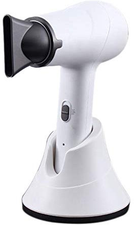 Cordless Portable Hair Dryer Hot & Cold Air Wireless Compact Rechargeable Lithium Battery Powered DC Motor Blow Dryer for Kids, Travel, White