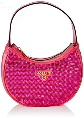 Pollini BORSA MATT SATIN+SOFT PL.PU FUXIA