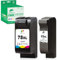 COLORETTO 15XL 78XL Wiederaufbereiteter Ersatz für Druckertintenpatrone für HP 15 78 XL (1 Schwarz,1 Farbe) für DeskJet 3810 3816 3820 3820v 3820w 3822 916c OfficeJet 1510ASL 5105 PSC 1230 700 Drucker