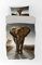 Aymax Bettwäsche Set mit Elefant 135x200 cm (80x80 cm)