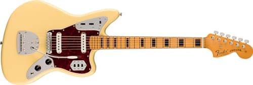 Fender Vtutto II '70s Jaguar MN Vintage White E-Gitarre