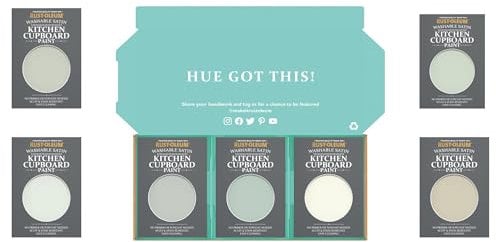 Rust-Oleum Kitchen Cupboard Paint in Satin Finish – Fresh Greens Tester Box