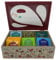 Neavita Natura e Benessere - Cofanetto in Legno Rosso, 30 tisane