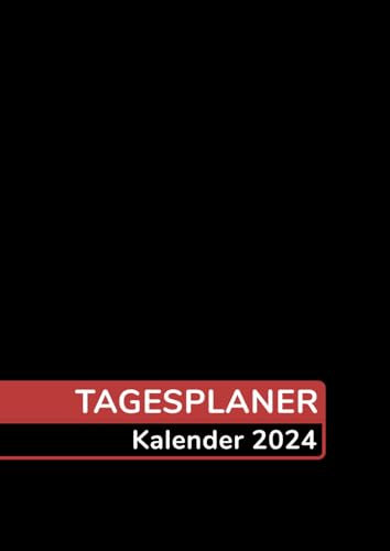 Terminplaner Kalender 2024: Großer A4 Terminkalender & Planer 2024 | Tageskalender 1 Seite pro Tag von 5.00 Uhr - 21.00 Uhr Januar bis Dezember 2024