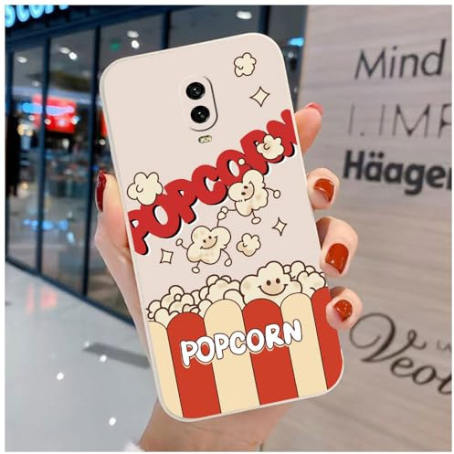 hdqICase Niedliche Hülle Kompatibel mit OnePlus 6T | Komfortable Monster Cherry Soft TPU mit Cartoon Animal