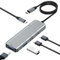 RUIZHI USB 3.2 Hub 100W PD - USB 3.2 Verteiler mit 2 USB-A&2 USB-C Anschlüsse, 10Gbps USB C Hub, Aluminiumlegierung, Plug & Play, USB Mehrfachstecker kompatibel mit PC, Xbox, PS5(60 cm)