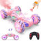 Dysaim Ferngesteuertes Auto ab 6 8 10 12 Jahre, 4WD RC Auto mit Handsteuerung, 360°Drift Stunt Car mit Licht Musik Spray,2.4Ghz Spielzeug Geburtstags Weihnachten Geschenke für Jungen Mädchen,Rosa
