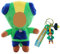 2 Piezas Muñeco De Peluche Verde Juego,Cactus Peluche,Verde Cactus Peluche Juguete Muñeco,Llavero De Dibujos Animados,para Fans Niños,Adultos,Niños y Niñas Regalos Fiesta Cumpleaños (A)