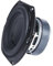 ZwaitL Altavoces de subwoofer de 4 pulgadas, 4 ohm, 25 W, woofer de graves para cine en casa, música, estantería, altavoces de graves, equipo profesional