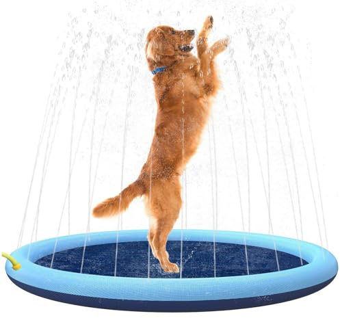Alfombrilla Refrescante para Perros,Colchoneta para Piscina - Juguetes para Exteriores en Verano Niños Mascotas Fiestas Parques