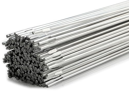 Baguettes de soudage TIG en aluminium, longueur 100 cm, ER4043 Al Si 3,0 mm, 55 pièces/kg(ER5356 Al Mg 4.0mm 40 Pcs/kg)