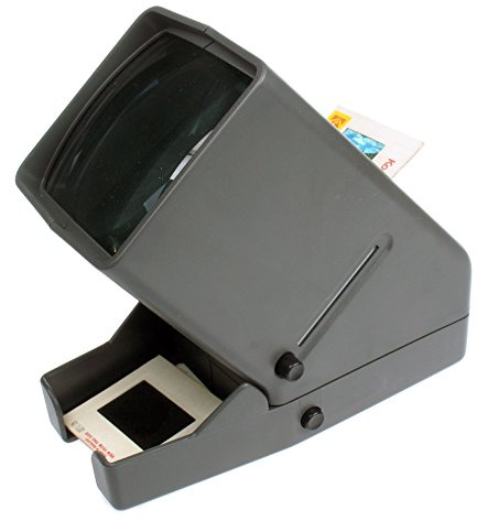 PHOTOLUX SV-3 LED Daylight Desktop Slide Viewer 3x Magnification for 35mm Slides