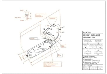 Motodak Pot Scooter Or sito Compatible avec Booster/bw's -2004 (Catalyse) Stunt/Slider/Next/ng/Rocket