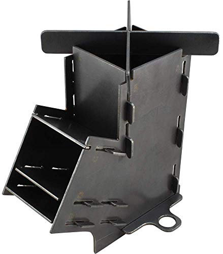 Marsh Kettles Camping Survivalist Prepper Flat Pack Mini Rocket Stove