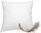 wometo Federkissen 100% Federn 80x80-1200g Oeko-TEX Sofakissen Füllkissen Bezug Baumwolle weiß/Innenkissen/Kissenfüllung/Kopfkissen