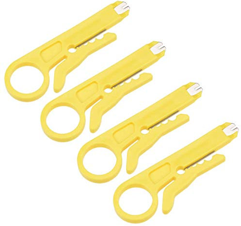 Mini Draht Punch Down Cutter für Netzwerkkabel, RJ45, Cat5, Datenkabel, Telefonkabel und Computer UTP Kabel 4 Stück