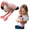 EcoBuddiez - Flamingo von Deluxebase. Mittelgroß 26cm weiches Plüschtier aus recycelten Plastikflaschen. Umweltfreundliches kuscheliges Geschenk für Kinder und süß Stofftier für Kleinkinder.