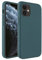 Vivanco HCVVIPH12MG Backcover Apple iPhone 12 Mini Grün Induktives Laden, Stoßfest, Wasserabweisend 62147