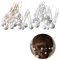 Dzsomt Haarperlen Hochzeit 36 Stück Perlen Haarnadeln U-Form Haarnadeln Hochzeit Braut Haarnadeln with Pearls Hochzeit Haarnadeln Haarnadeln Hochzeit Perlen Haarnadeln Perlen für Party Prom Hochzeit