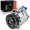 Frankberg Compressore dell'aria condizionata con frizione Compatibile con Fabia II 542 A3 8P1 A6 Allroad 4FH C6 Ibiza IV 6J5 6P1 Leon 1P1 Replace# 1K0820803J, compreso l'olio preconfezionato