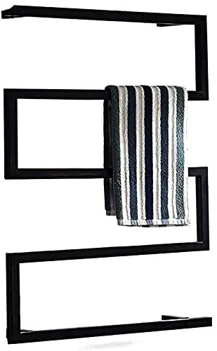 Scaldasalviette Scaldasalviette Elettrico Scaldasalviette, Moderno Radiatore Scaldasalviette Elettrico Montato A Parete, Scaldasalviette In Acciaio Inossidabile 304 Asciugasciugamani Con Interruttore