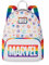 Loungefly Marvel Pride Collection Mini-Rucksack, Weiss/opulenter Garten, Medium, Rucksack