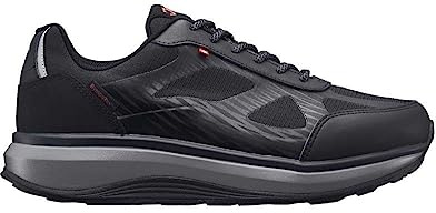 JOYA Cancun II STX Black, Sneaker für Herren aus Leder, schwarz