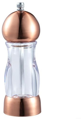 Acryl Visual Pfeffer Mahlen Rose Meersalz Mahlen Flasche Rose Gold(gold)