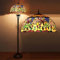 Bidesen 18 Tiffany-Stil Stehlampe, Vintage Stehlampe, handgefertigte Buntglasschirm Lampe, Schlafzimmer Nachttischlampe, Studie Tischlampe, Büro Tischlampe
