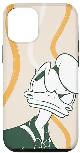 Disney Donald Duck Retro Vintage Glare & Lines Pattern Case for iPhone 12/12 Pro