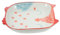 Cabilock 1 Pc assiette d'animaux assiettes à steak assiette bébé couverts enfants couverts pour enfants nouilles plat de repas assiette de service céramique spaghetti porcelaine plateau