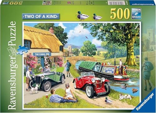 Ravensburger Two of a Kind 500 Piece Jigsaw Puzzle for Adults and Kids Age 10+